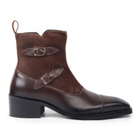 Dynogem Imperial Brown Leather Ankle Boots - DYNOGEM