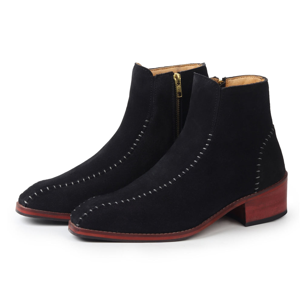 Maharaja Series – Royal Suede Leather Stitch Boots - DYNOGEM