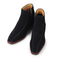 Maharaja Series – Royal Suede Leather Stitch Boots - DYNOGEM